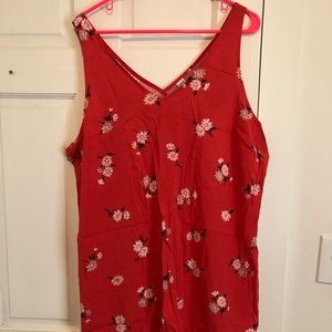 NWT old navy v-neck sleeveless summer dress